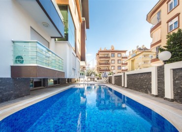 Стильная меблированная квартира 2+1, 110м², в элитном комплексе в районе Алании Оба с возможностью ВНЖ ID-18979 фото-19