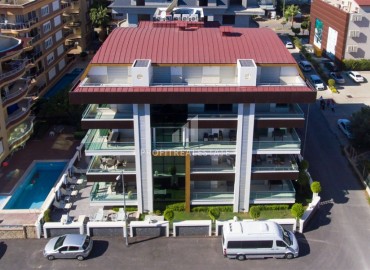 Стильная меблированная квартира 2+1, 110м², в элитном комплексе в районе Алании Оба с возможностью ВНЖ ID-18979 фото-20