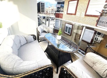 Меблированный пентхаус с четырьмя спальнями, 200м², в комфортабельном комплексе в районе Оба, Алания, в 200м от моря под ВНЖ ID-18981 фото-23