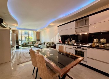 Квартира с двумя спальнями, 97м², в комплексе с зимним бассейном в районе Алании Оба в 300м от побережья под ВНЖ ID-18982 фото-2