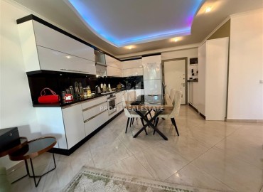 Квартира с двумя спальнями, 97м², в комплексе с зимним бассейном в районе Алании Оба в 300м от побережья под ВНЖ ID-18982 фото-4