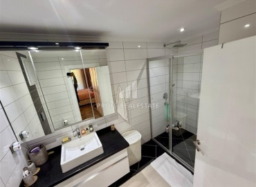 Квартира с двумя спальнями, 97м², в комплексе с зимним бассейном в районе Алании Оба в 300м от побережья под ВНЖ ID-18982 фото-8