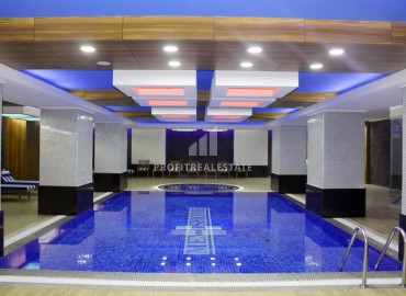 Квартира с двумя спальнями, 97м², в комплексе с зимним бассейном в районе Алании Оба в 300м от побережья под ВНЖ ID-18982 фото-14