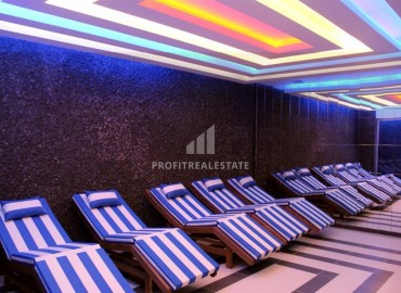 Квартира с двумя спальнями, 97м², в комплексе с зимним бассейном в районе Алании Оба в 300м от побережья под ВНЖ ID-18982 фото-16