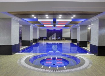 Квартира с двумя спальнями, 97м², в комплексе с зимним бассейном в районе Алании Оба в 300м от побережья под ВНЖ ID-18982 фото-17