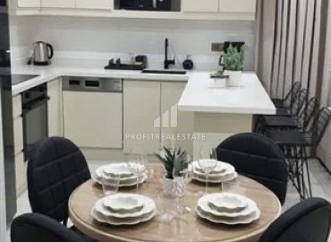 Стильный четырехкомнатный пентхаус, 150м², в современном комплексе с бассейном в центре Алании, в 300м от моря ID-18983 фото-4