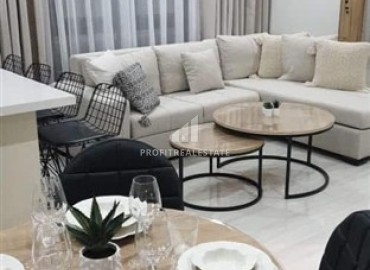 Стильный четырехкомнатный пентхаус, 150м², в современном комплексе с бассейном в центре Алании, в 300м от моря ID-18983 фото-5