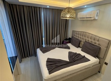 Стильный четырехкомнатный пентхаус, 150м², в современном комплексе с бассейном в центре Алании, в 300м от моря ID-18983 фото-6