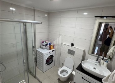 Стильный четырехкомнатный пентхаус, 150м², в современном комплексе с бассейном в центре Алании, в 300м от моря ID-18983 фото-9