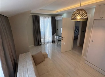 Стильный четырехкомнатный пентхаус, 150м², в современном комплексе с бассейном в центре Алании, в 300м от моря ID-18983 фото-17