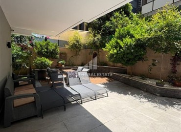 Стильный четырехкомнатный пентхаус, 150м², в современном комплексе с бассейном в центре Алании, в 300м от моря ID-18983 фото-22