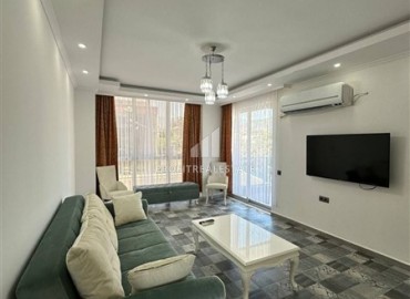 Трехкомнатная меблированная квартира, 90м², в новом доме с парковкой на западе района Тосмур, Алания ID-18984 фото-2