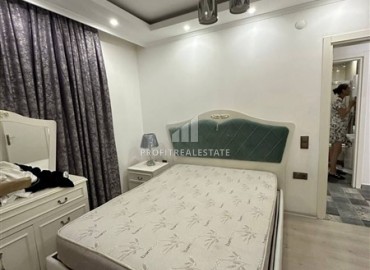 Трехкомнатная меблированная квартира, 90м², в новом доме с парковкой на западе района Тосмур, Алания ID-18984 фото-7