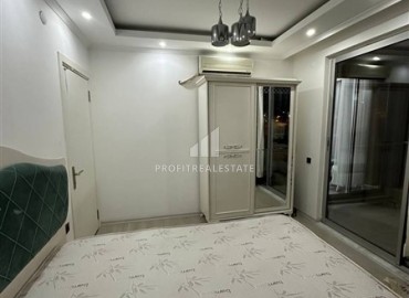 Трехкомнатная меблированная квартира, 90м², в новом доме с парковкой на западе района Тосмур, Алания ID-18984 фото-8