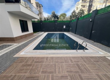 Трехкомнатная квартира, 85м², в новом комплексе с бассейном, с отличной локацией в центре Алании под ВНЖ ID-18985 фото-11