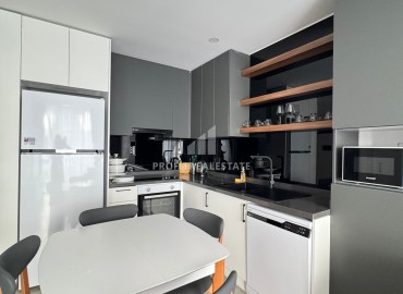 Уютная двухкомнатная квартира, 65м², в новостройке с чудесной локацией в центре Алании, в 150м от моря ID-18199 фото-4