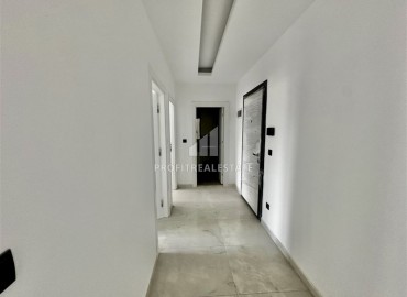 Трехкомнатные апартаменты с видом на море и горы, 68м², в малоквартирном комплексе в районе Алании - Оба ID-18986 фото-6