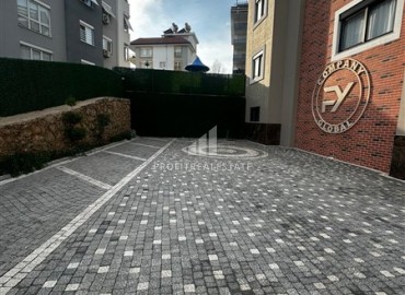 Трехкомнатные апартаменты с видом на море и горы, 68м², в малоквартирном комплексе в районе Алании - Оба ID-18986 фото-17