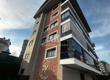 Трехкомнатные апартаменты с видом на море и горы, 68м², в малоквартирном комплексе в районе Алании - Оба ID-18986 фото-23