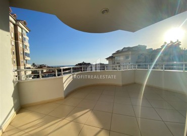 Квартира с двумя спальнями, 100м², с видом на море в комплексе с бассейном, в районе Джикджилли, Алания ID-18988 фото-13