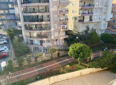 Квартира с двумя спальнями, 100м², с видом на море в комплексе с бассейном, в районе Джикджилли, Алания ID-18988 фото-14