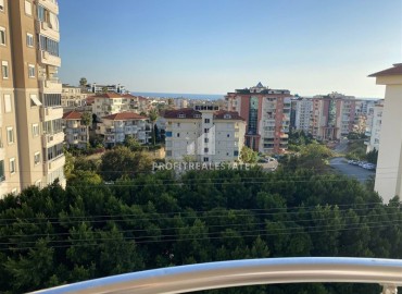 Квартира с двумя спальнями, 100м², с видом на море в комплексе с бассейном, в районе Джикджилли, Алания ID-18988 фото-18