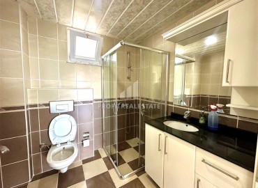 Трехкомнатная видовая квартира, 110м², в уютном комплексе в 100м от моря в районе Алании Демирташ ID-18989 фото-10