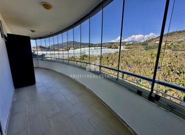 Трехкомнатная видовая квартира, 110м², в уютном комплексе в 100м от моря в районе Алании Демирташ ID-18989 фото-12