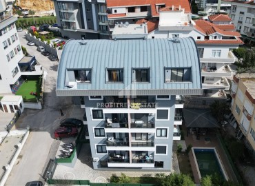 Пентхаус с двумя спальнями, 90м², в комплексе 2023 года постройки с отличной локацией в районе Алании - Оба ID-18990 фото-19