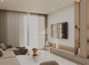 Инвестиционный проект на начальном этапе строительства: квартиры 56-135м², в резиденции в центре Алании, 50м от моря ID-18991 фото-5