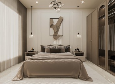 Инвестиционный проект на начальном этапе строительства: квартиры 56-135м², в резиденции в центре Алании, 50м от моря ID-18991 фото-6