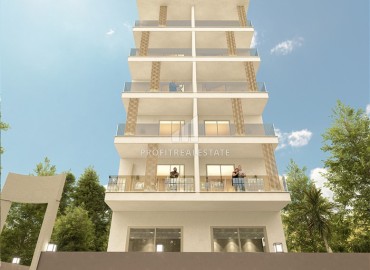 Инвестиционный проект на начальном этапе строительства: квартиры 56-135м², в резиденции в центре Алании, 50м от моря ID-18991 фото-9