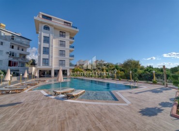 Апартаменты с одной спальней, 55м², в комфортабельной резиденции с отельной инфраструктурой в районе Кестель, Алания ID-18992 фото-24