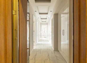 Новые четырехкомнатные апартаменты с отдельной кухней, 150м², в резиденции премиум класса, в районе Оба, Алания ID-18994 фото-20