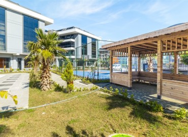 Новые четырехкомнатные апартаменты с отдельной кухней, 150м², в резиденции премиум класса, в районе Оба, Алания ID-18994 фото-24