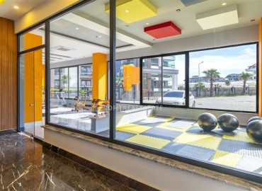 Новые четырехкомнатные апартаменты с отдельной кухней, 150м², в резиденции премиум класса, в районе Оба, Алания ID-18994 фото-25