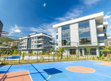 Новые четырехкомнатные апартаменты с отдельной кухней, 150м², в резиденции премиум класса, в районе Оба, Алания ID-18994 фото-26