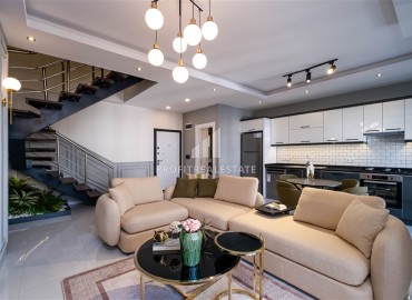 Фешенебельный пентхаус с тремя спальнями, 160м², в районе Оба, Алания, в новом комфортабельном комплексе ID-18996 фото-2