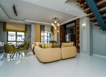 Фешенебельный пентхаус с тремя спальнями, 160м², в районе Оба, Алания, в новом комфортабельном комплексе ID-18996 фото-4