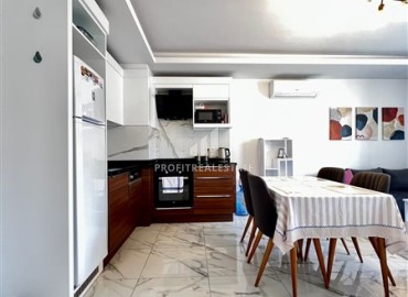 Меблированная квартира с одной спальней, 65м² в центре Алании, в современном комплексе с инфраструктурой под ВНЖ ID-18997 фото-4