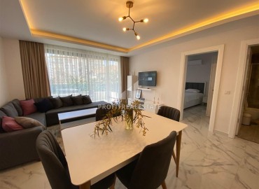 Меблированная квартира с одной спальней, 65м² в центре Алании, в современном комплексе с инфраструктурой под ВНЖ ID-18997 фото-6