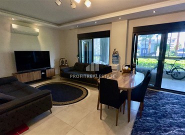 Элегантный четырехкомнатный садовый дуплекс, 121м² в комплексе премиум класса в районе Оба, Алания под ВНЖ ID-18998 фото-2