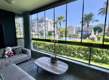 Элегантный четырехкомнатный садовый дуплекс, 121м² в комплексе премиум класса в районе Оба, Алания под ВНЖ ID-18998 фото-7