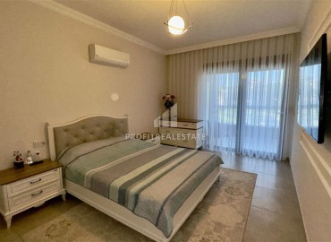 Элегантный четырехкомнатный садовый дуплекс, 121м² в комплексе премиум класса в районе Оба, Алания под ВНЖ ID-18998 фото-11