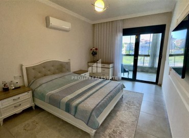 Элегантный четырехкомнатный садовый дуплекс, 121м² в комплексе премиум класса в районе Оба, Алания под ВНЖ ID-18998 фото-12