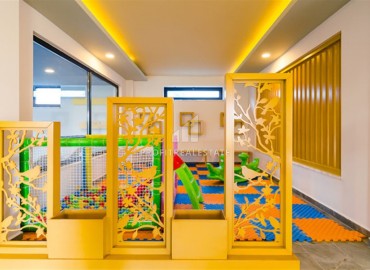 Элегантный четырехкомнатный садовый дуплекс, 121м² в комплексе премиум класса в районе Оба, Алания под ВНЖ ID-18998 фото-22