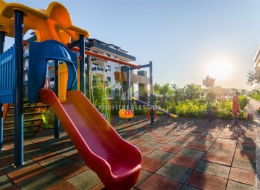 Элегантный четырехкомнатный садовый дуплекс, 121м² в комплексе премиум класса в районе Оба, Алания под ВНЖ ID-18998 фото-24