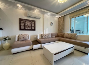 Укомплектованная квартира 1+1, 75м², в элитной резиденции в 150м от моря в районе Махмутлар, Алания ID-18999 фото-2