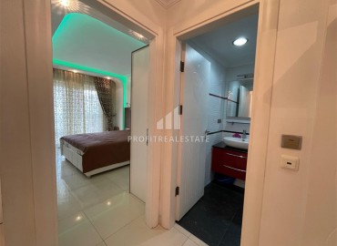 Укомплектованная квартира 1+1, 75м², в элитной резиденции в 150м от моря в районе Махмутлар, Алания ID-18999 фото-7