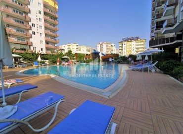 Укомплектованная квартира 1+1, 75м², в элитной резиденции в 150м от моря в районе Махмутлар, Алания ID-18999 фото-14